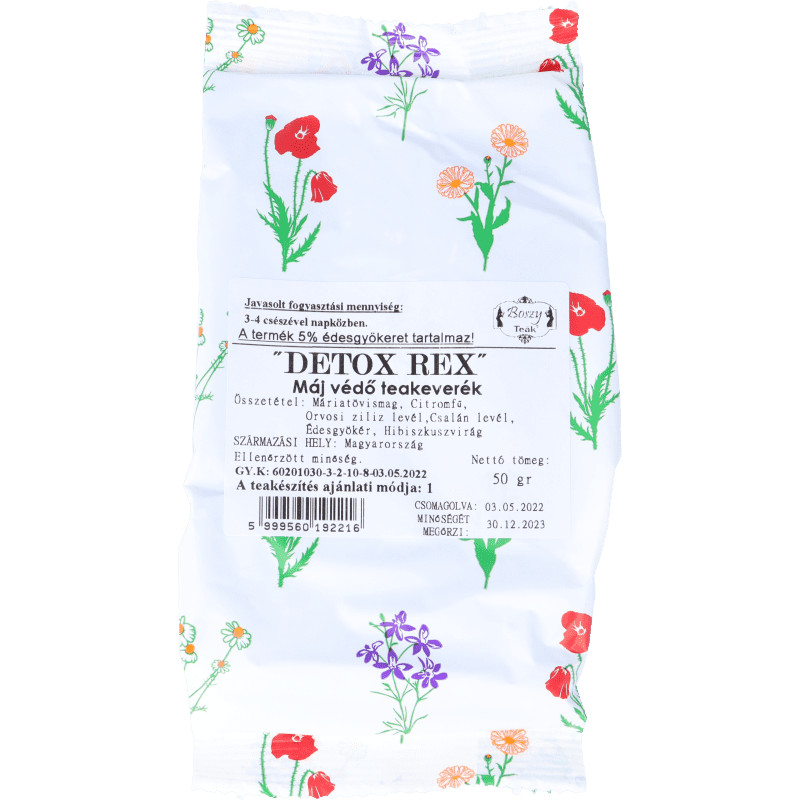 Detox Rex tea 50g (Gyógyfű)