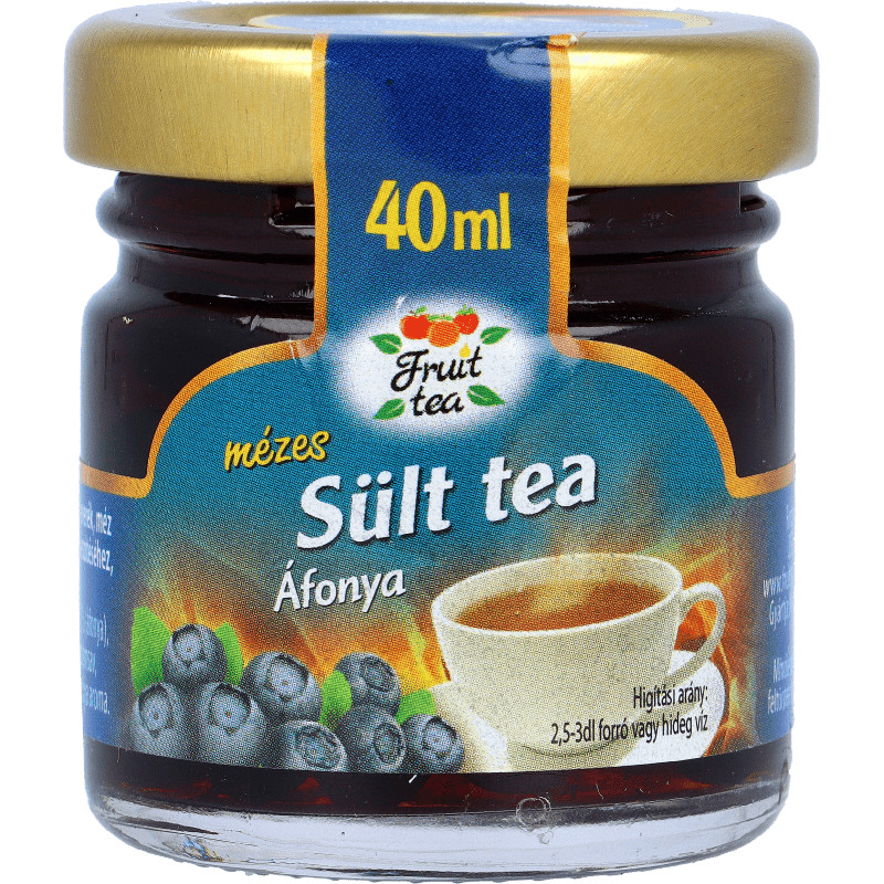 Áfonyás sült tea mézzel 40ml